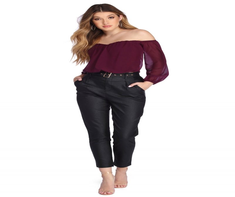 TableClothsUs Feelin' Bubbly Chiffon Top