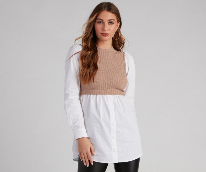 TableClothsUs Trendy And Chic Layered Tunic