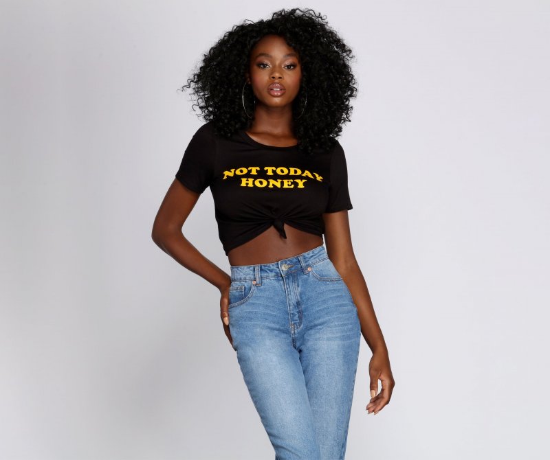 TableClothsUs Not Today Honey Graphic Tee