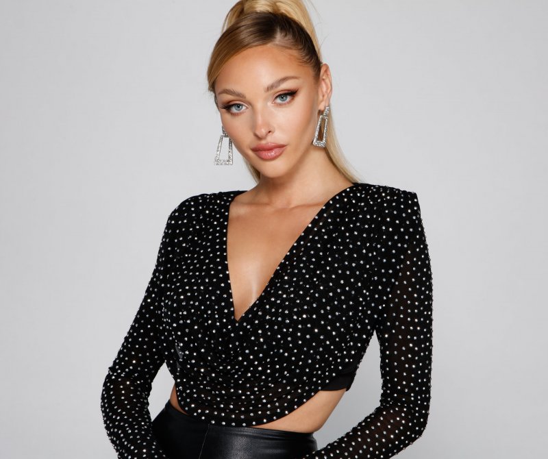 TableClothsUs Lessons In Luxe Heatstone Crop Top