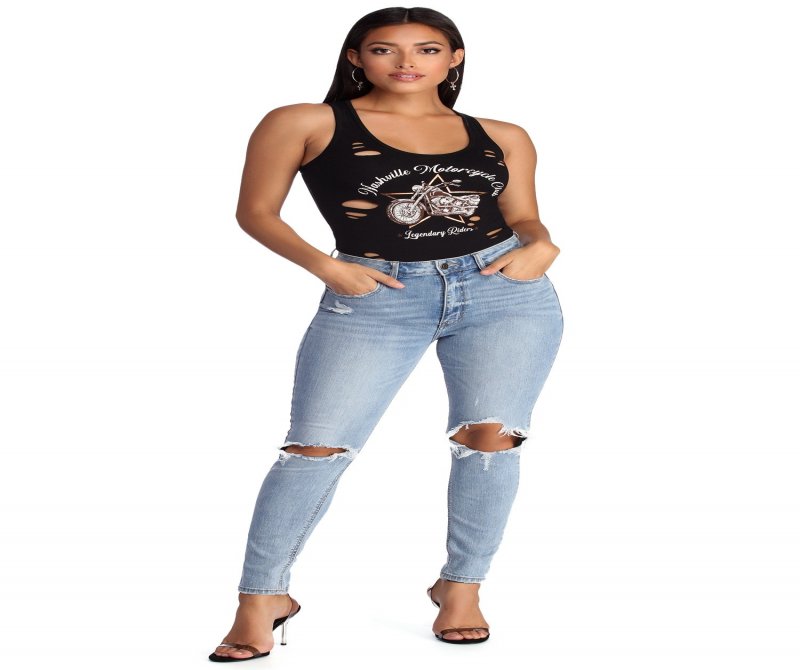 TableClothsUs Nashville Motorcycle Club Bodysuit