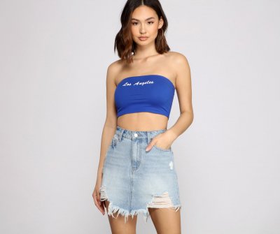 TableClothsUs Los Angeles Tube Top