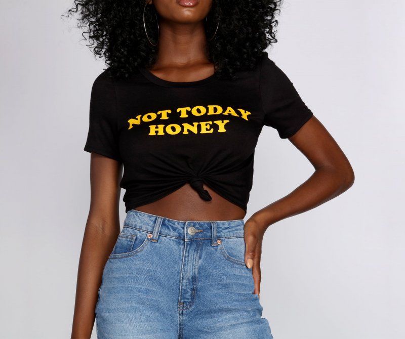 TableClothsUs Not Today Honey Graphic Tee