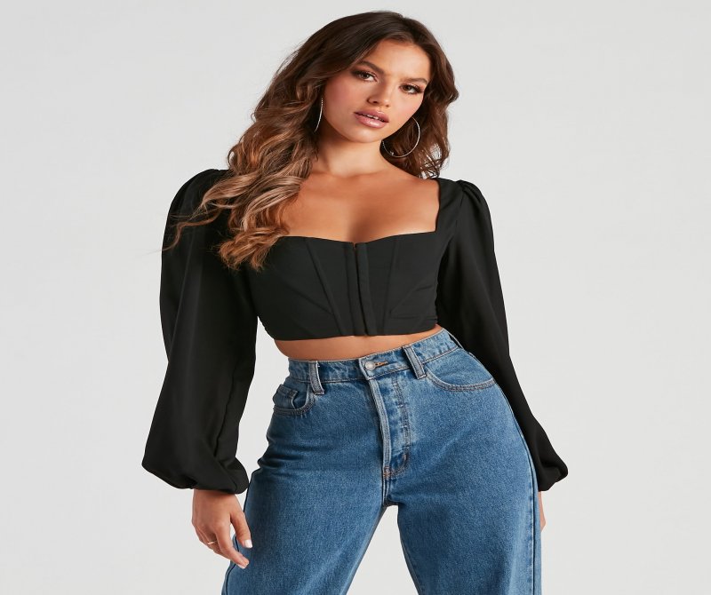 TableClothsUs Day Dreams Corset Crepe Top